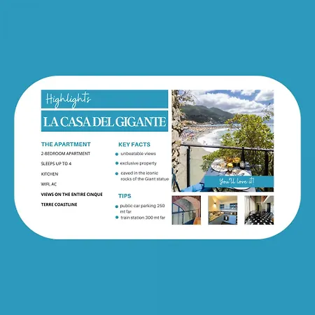 La Casa Del Gigante Luxury Collection * מונטרוסו אל מארה