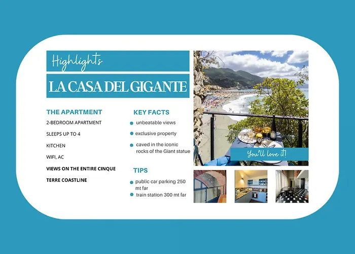 La Casa Del Gigante Luxury Collection * 몬테로소 알 마레